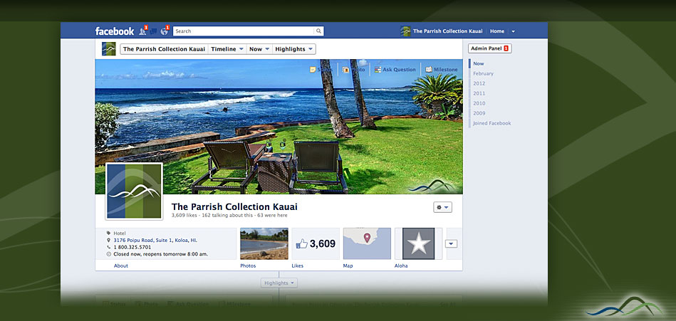 The Parrish Collection Joins Facebook