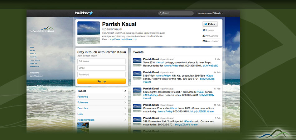 Parrish Kauai on Twitter