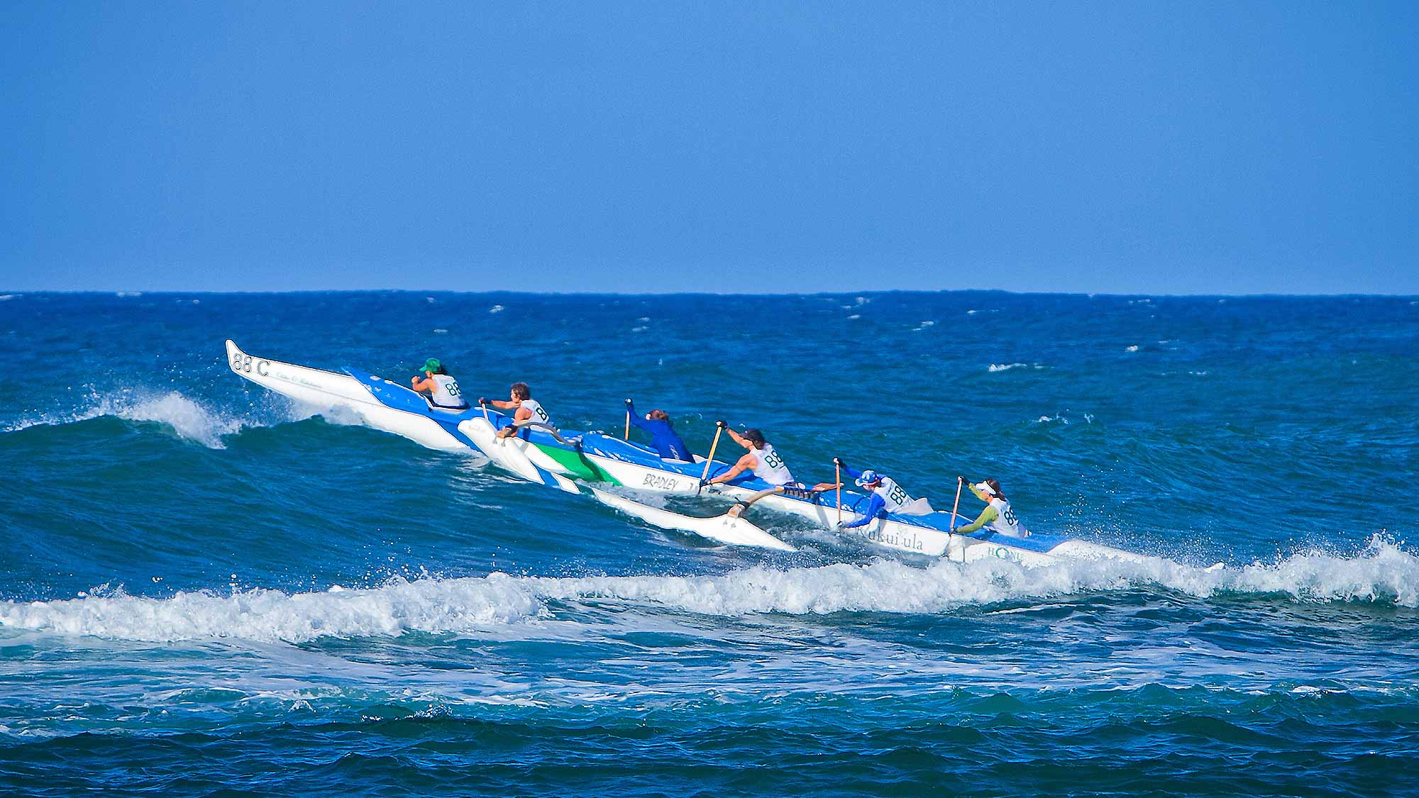 Paddle Fest Outrigger Race - Parrish Kauai