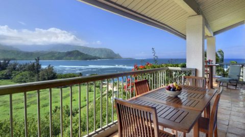 Hanalei Bay Resort #9305 - Ocean & Bali Hai Mountain View Lanai - Parrish Kauai