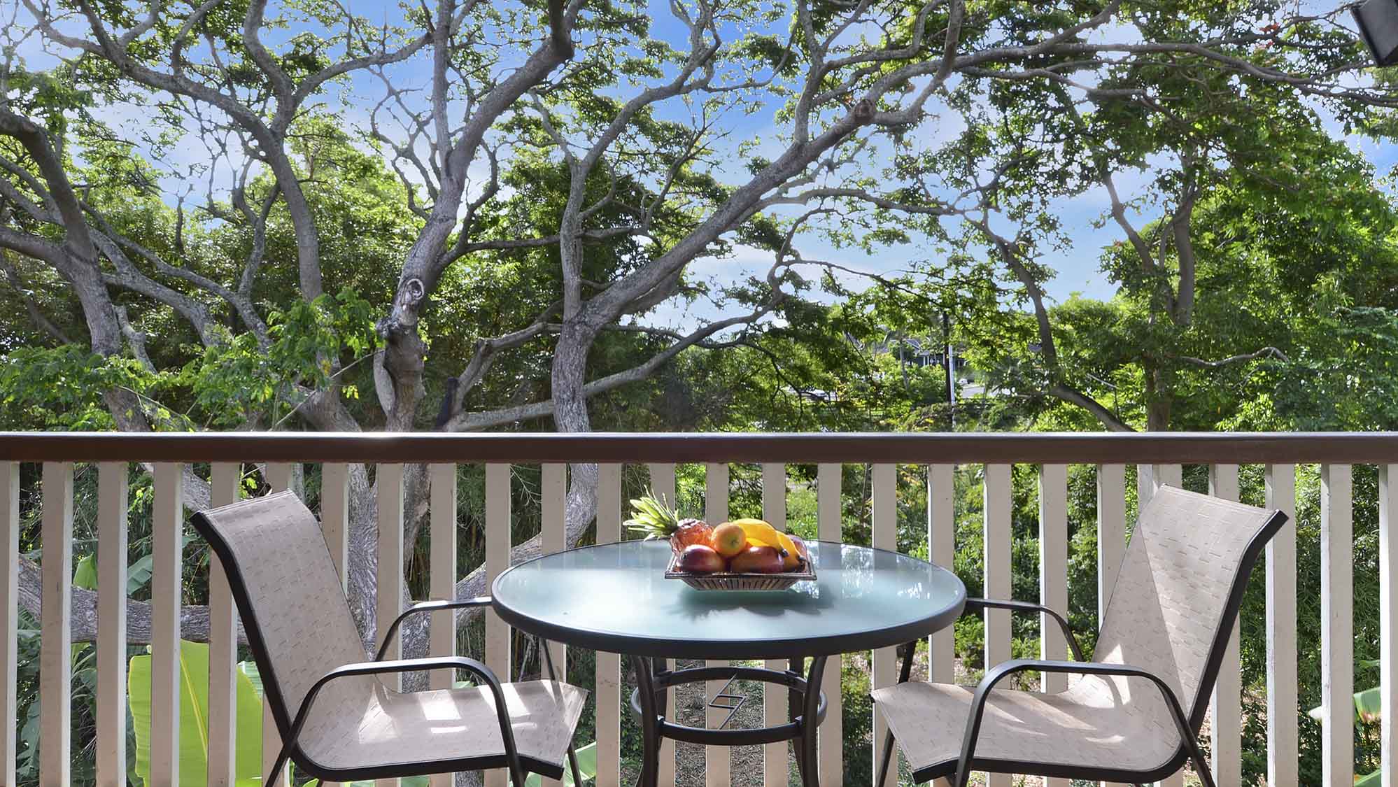 Waikomo Stream Villas #432 - Dining Lanai View - Parrish Kauai