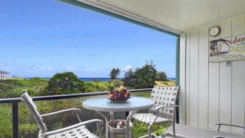 Makahuena at Poipu #4201 - Ocean View Dining Lanai - Parrish Kauai