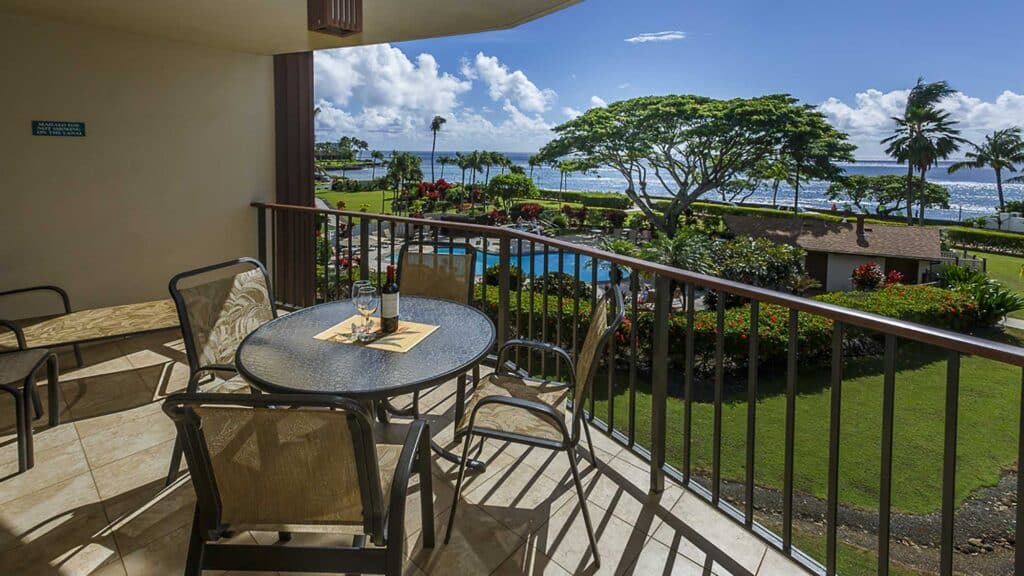 Lawai Beach Resort #1-314 - Ocean View Lanai - Parrish Kauai