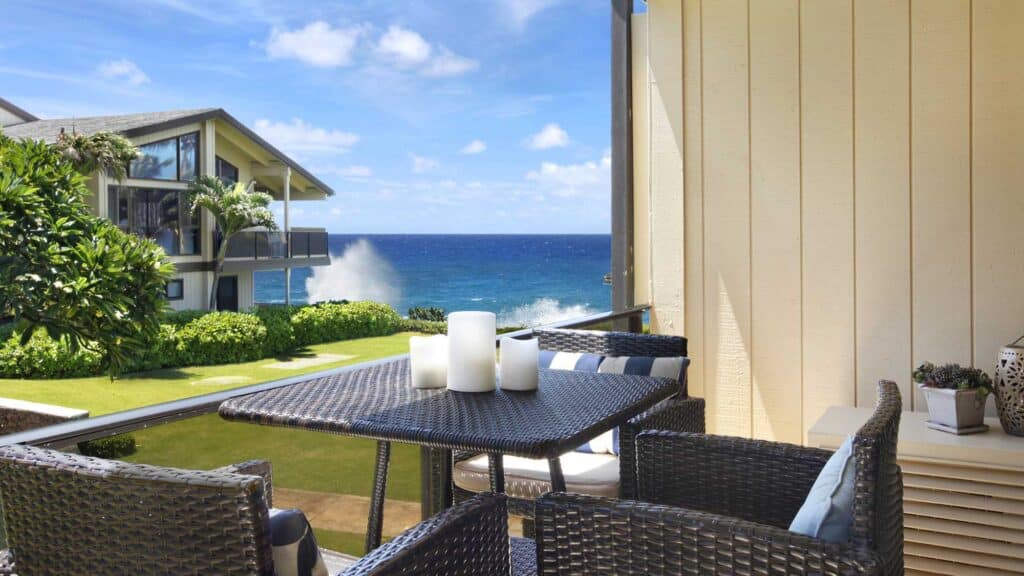 Makahuena at Poipu #1204 - Ocean View Lanai - Parrish Kauai