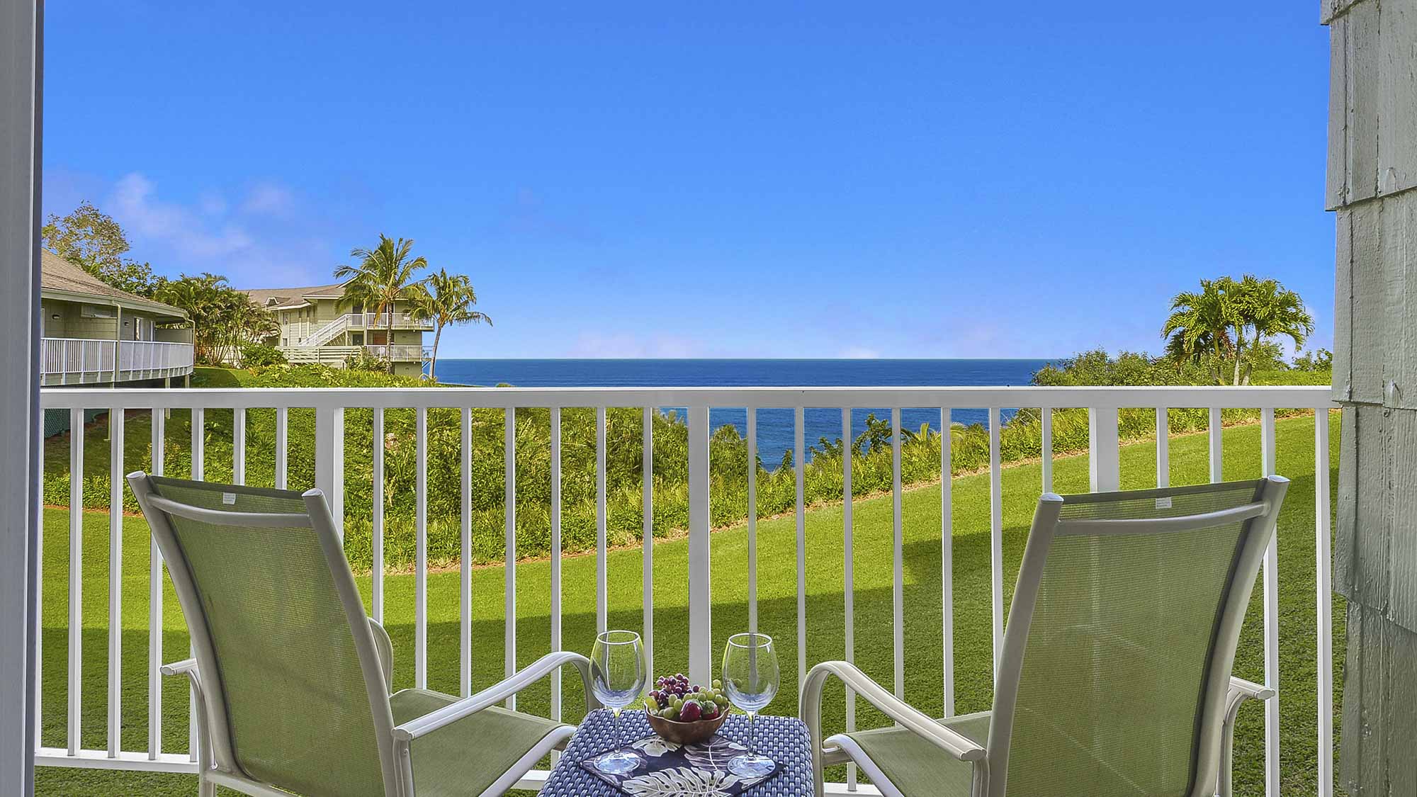 Alii Kai at Princeville Resort #7102 - Ocean View Lanai - Parrish Kauai