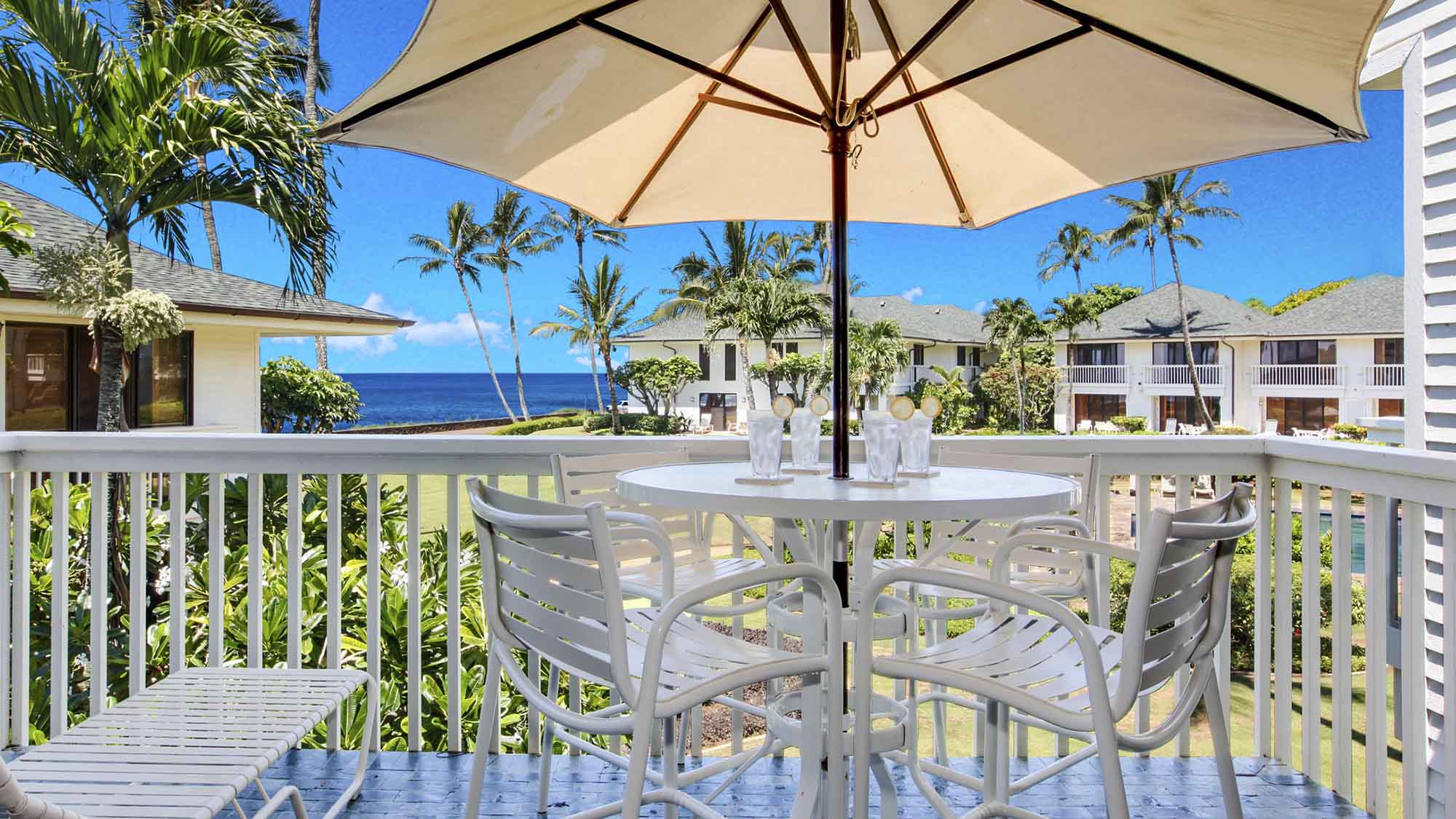 Poipu Kapili Resort #50 - Ocean View Lanai - Parrish Kauai