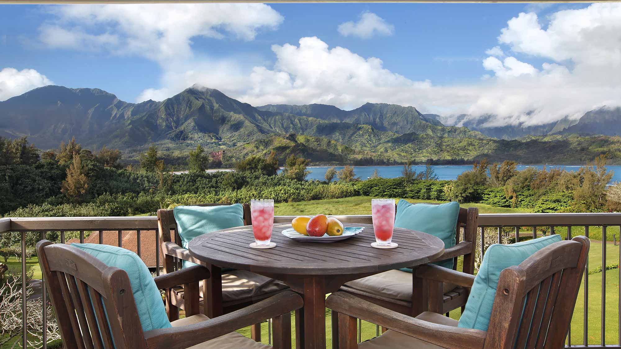 Hanalei Bay Resort #4205 - Ocean & Mountain View Lanai - Parrish Kauai