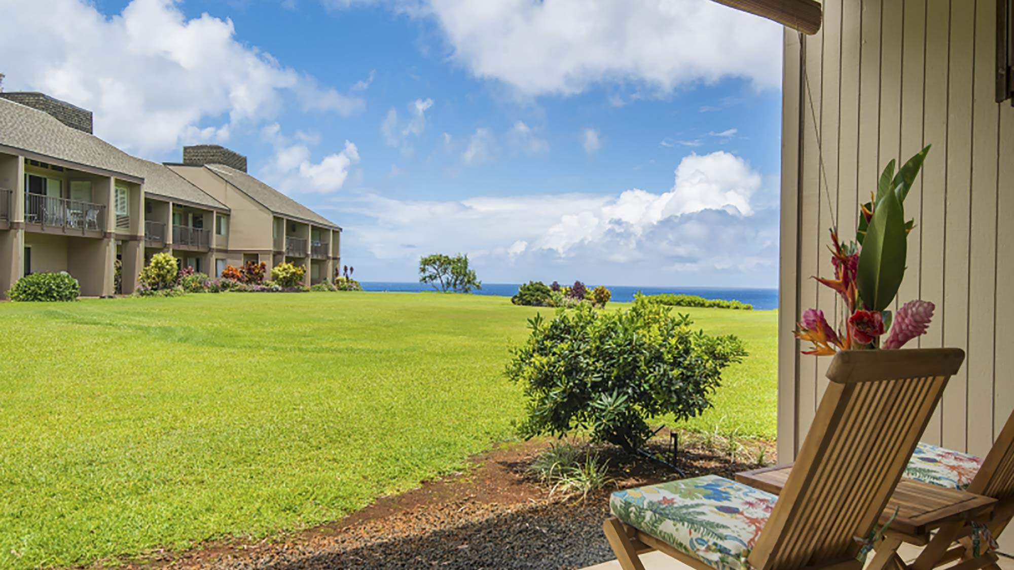 Pali Ke Kua #141 - Ocean View Lanai - Parrish Kauai