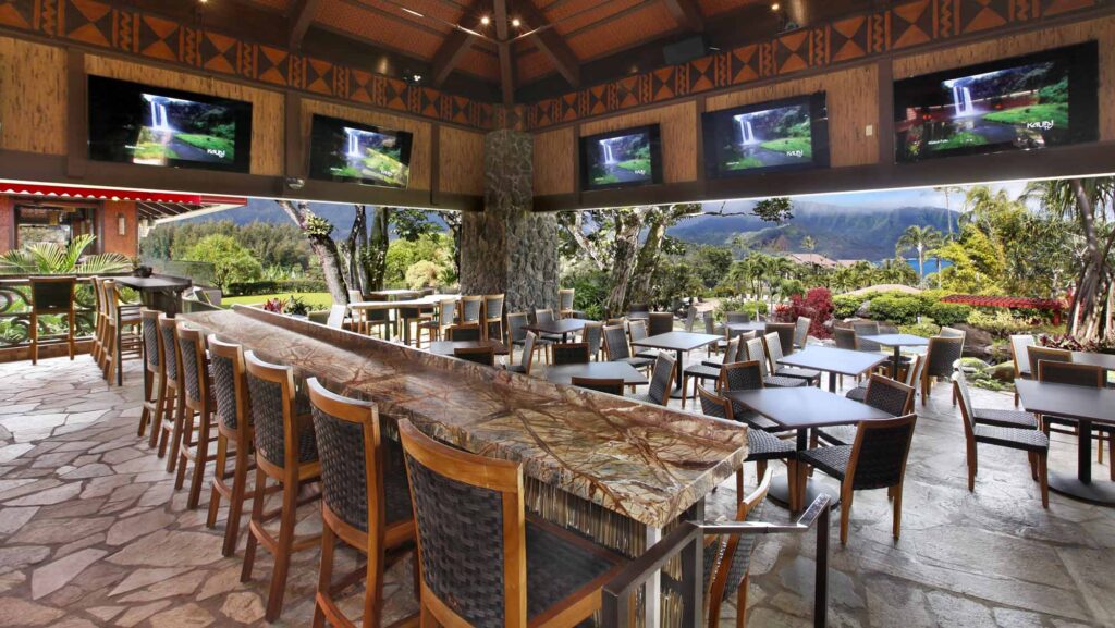 Happy Talk Lounge at Hanalei Bay Resort