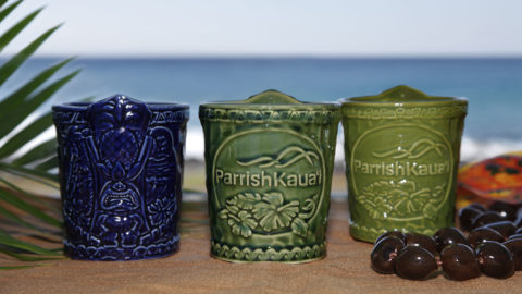Parrish Kauai Tiki Mugs