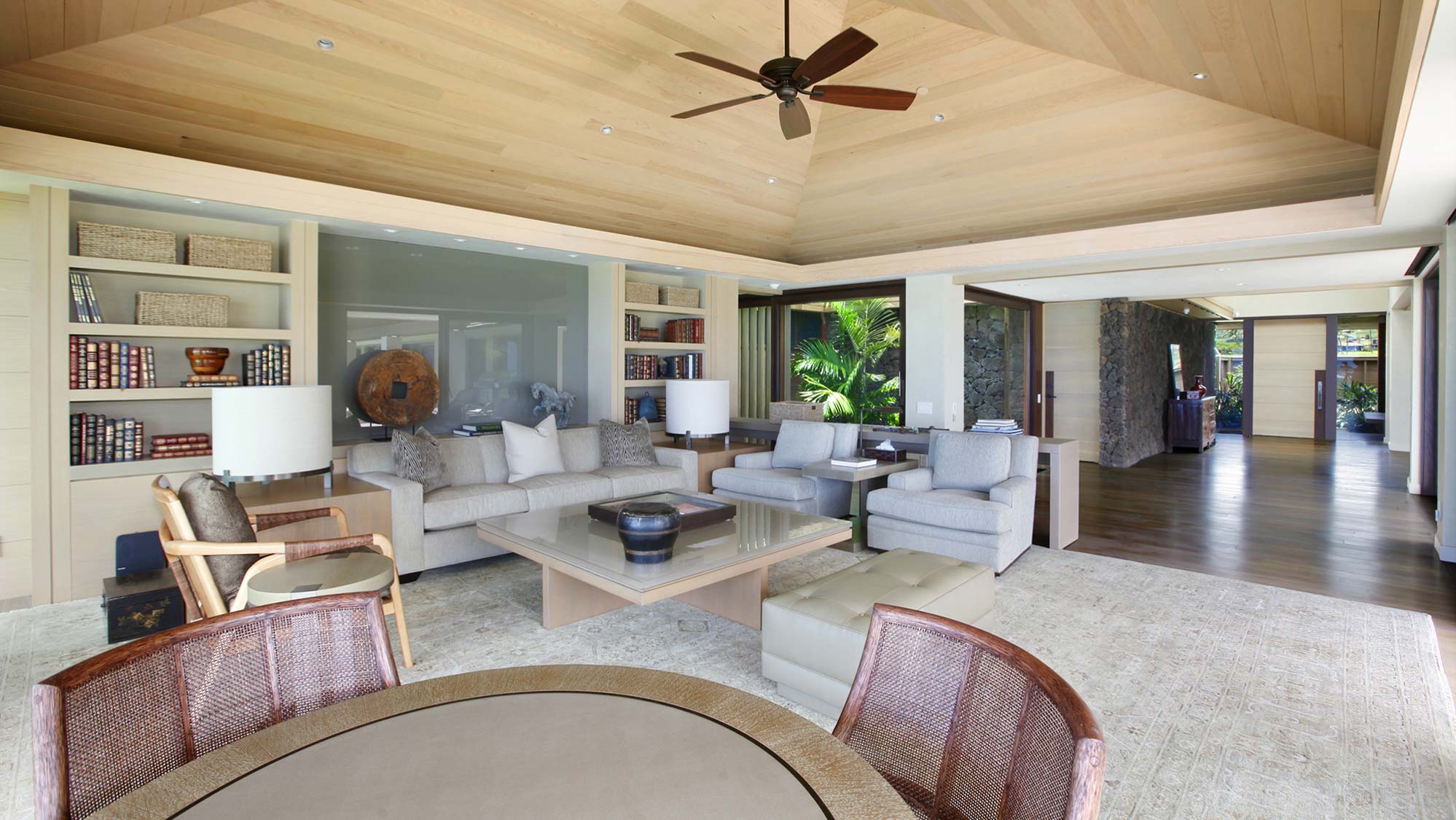 Nanea - Living Room - Parrish Kauai
