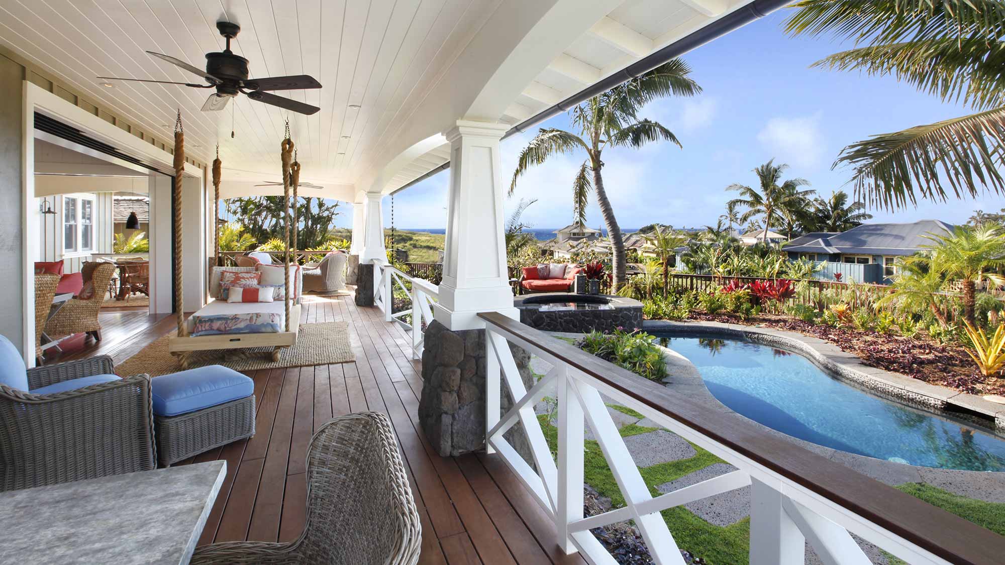 Kukuiula Makai Cottage #29 - Expansive Covered Lanai & View - Parrish Kauai