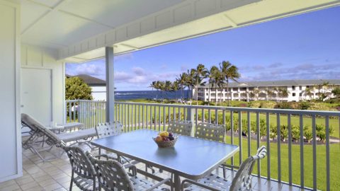 Poipu Sands at Poipu Kai Resort #324 - Ocean View Lanai - Parrish Kauai