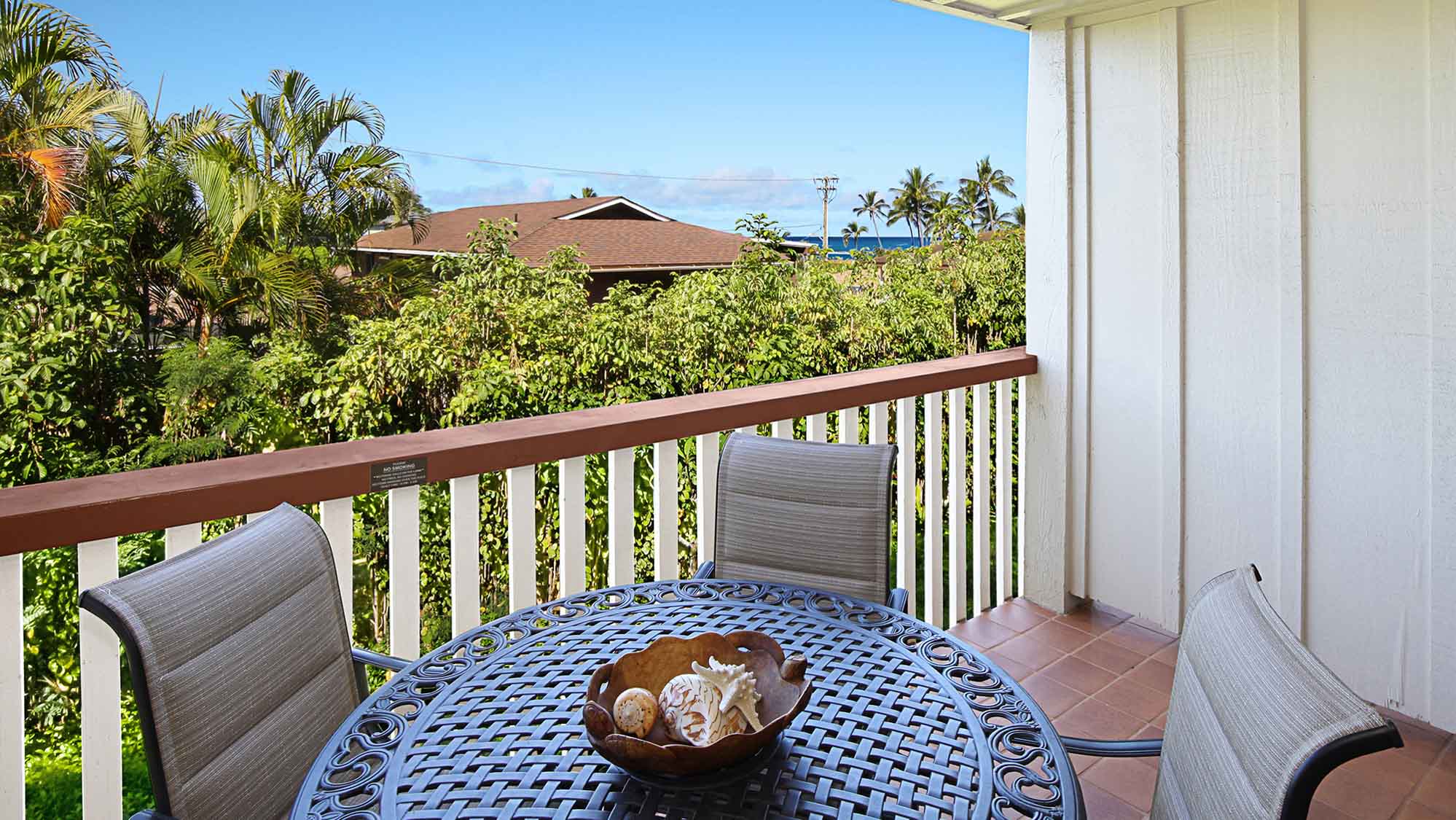 Nihi Kai Villas at Poipu #502 - Dining Lanai View - Parrish Kauai