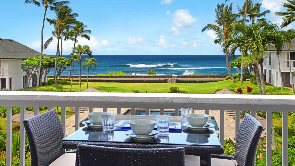 Poipu Kapili Resort #26 - Ocean View Lanai - Parrish Kauai
