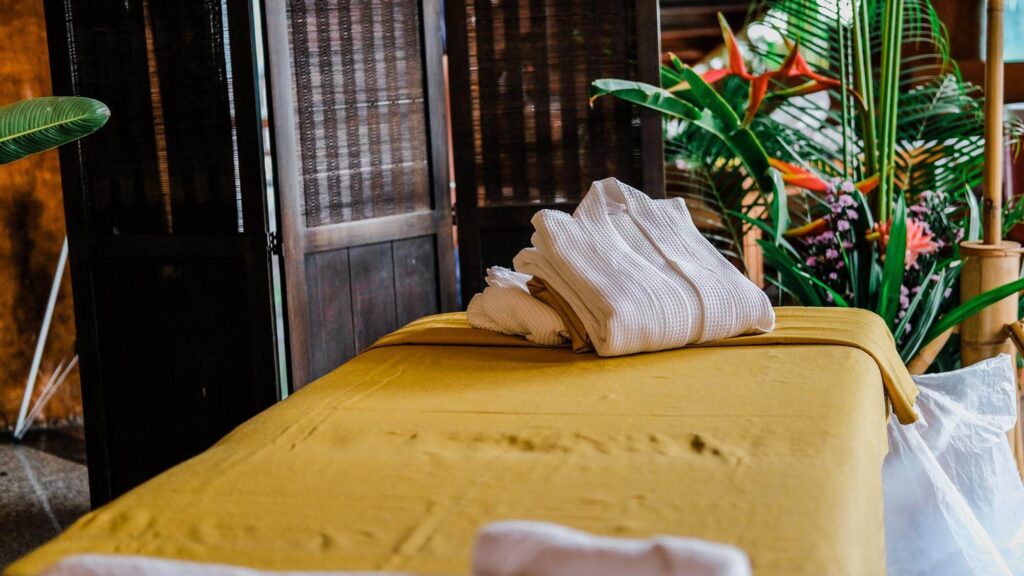 Enjoy a Lomi Lomi massage at a Kauai spa