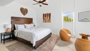 The bedroom at Hanalei Bay Resort #4321 & #4322