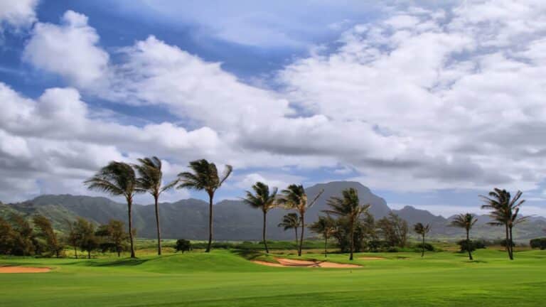 A view of Kauai's South Shore in the winter