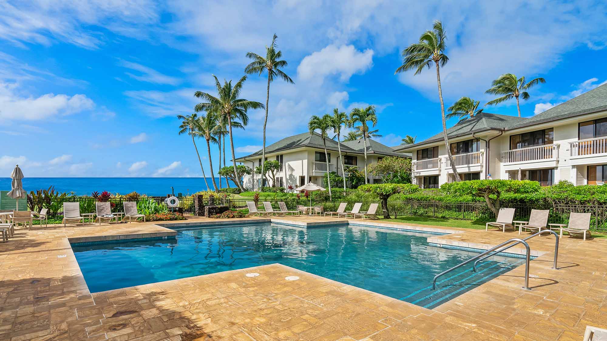 Poipu Kapili Resort - Oceanfront Resort Pool - Parrish Kauai