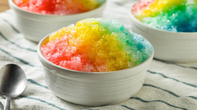 Shave ice, a classic dessert on Kauai